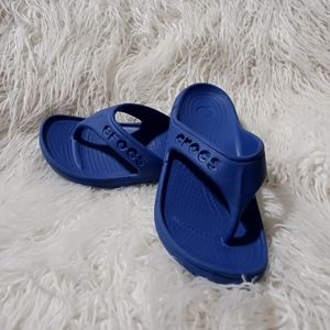 KIDS Crocs Baya Flip size 12/13 dark blue